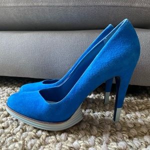 Cole Haan Empire Blue Lunargrand Chelsea Pumps